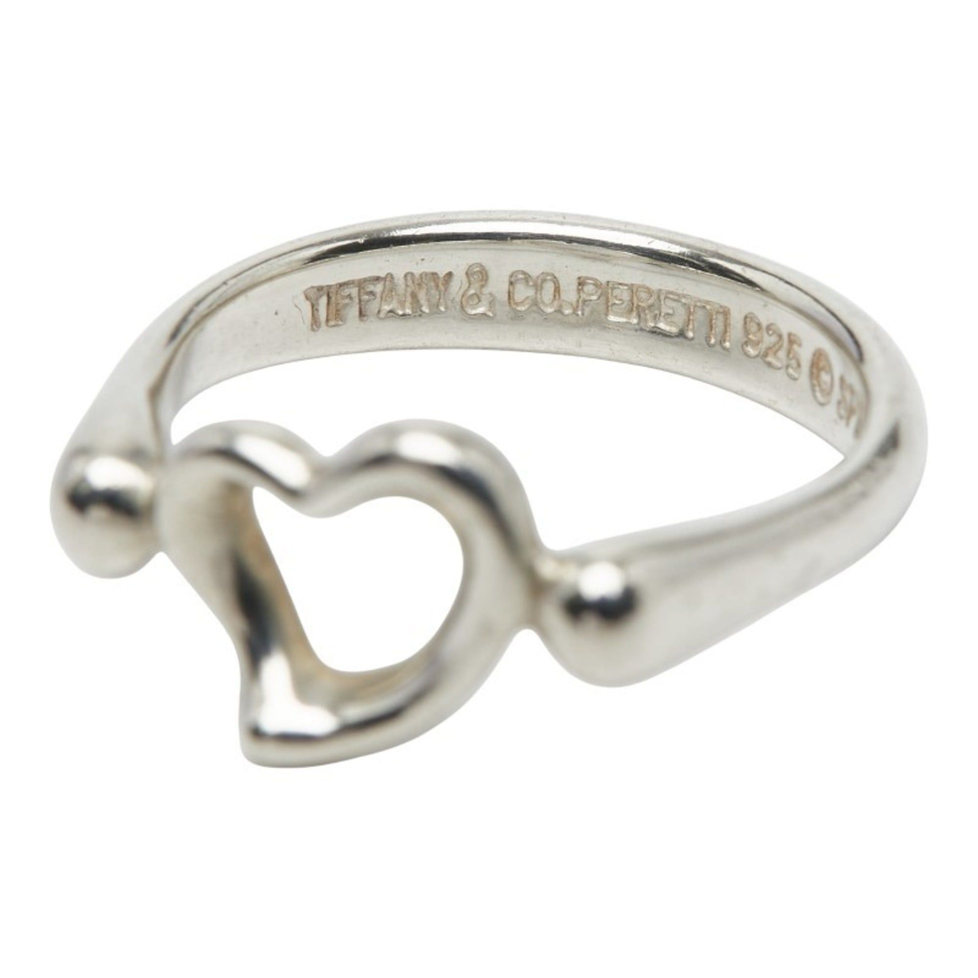 Tiffany & Co. Tiffany & Co. Open Heart Ring, SV925 Silver, Women's Size ONE SIZE - 5 Thumbnail