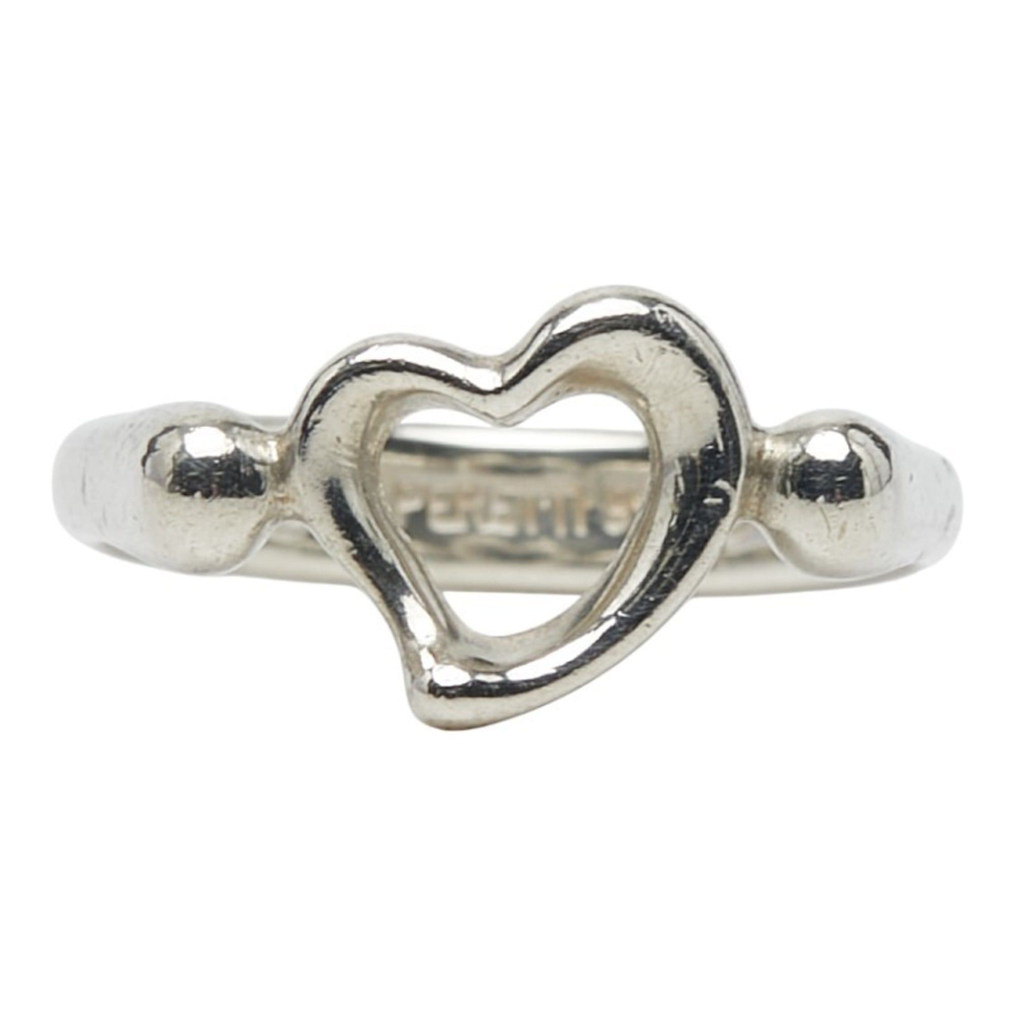 Tiffany & Co. Tiffany & Co. Open Heart Ring, SV925 Silver, Women's Size ONE SIZE - 2 Thumbnail
