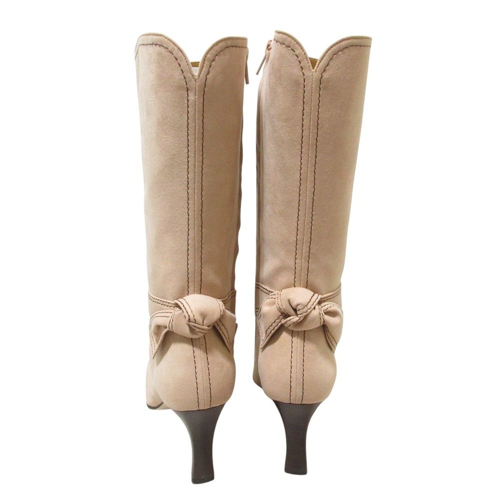 Other Other Ingeborg Suede Long Boots Leather Shoes DUTY FREE for USA Size ONE SIZE - 2 Thumbnail