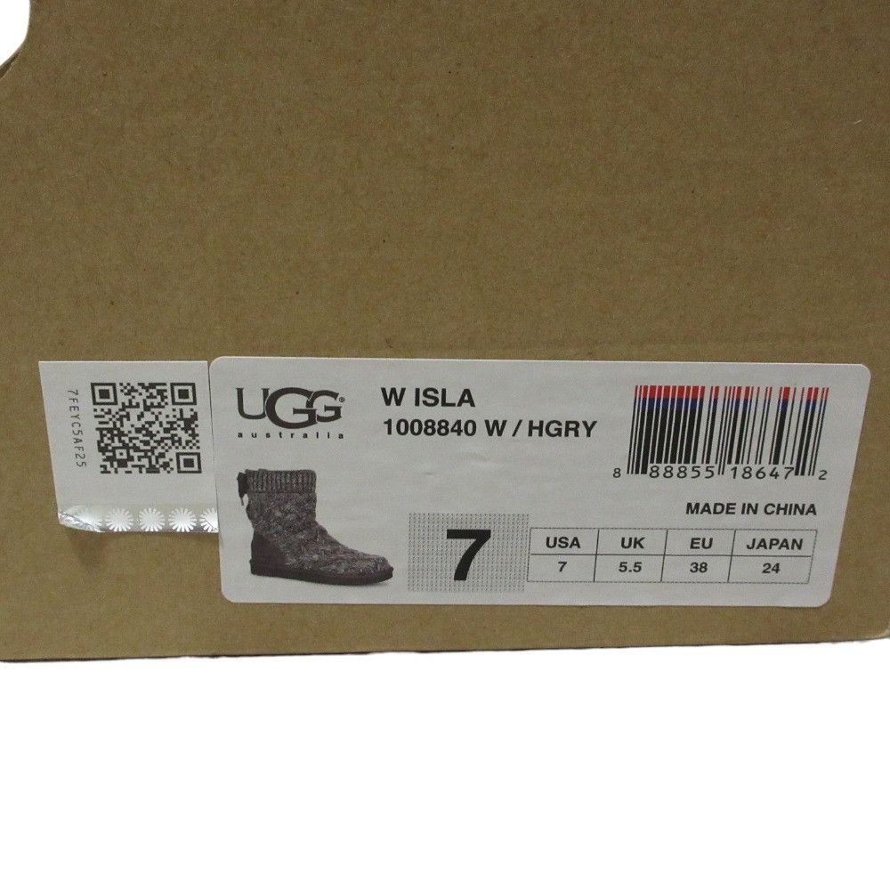 Ugg UGG UGG ISLA Knit Short Boots Textile Shoes 1008840 DUTY FREE for USA Size ONE SIZE - 9 Thumbnail