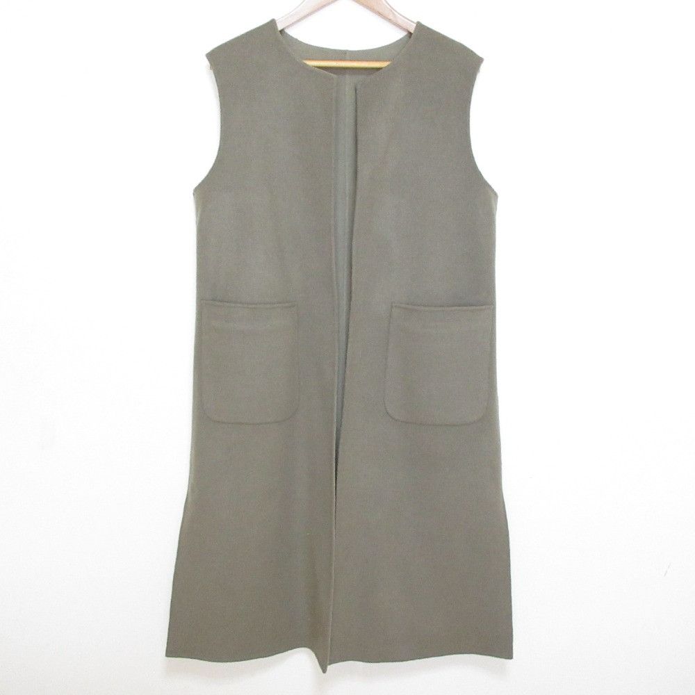 Other Other EPOCA THE SHOP Wool Long Vest Textile Outerwear E46411 DUTY FREE for USA Size ONE SIZE - 9 Thumbnail