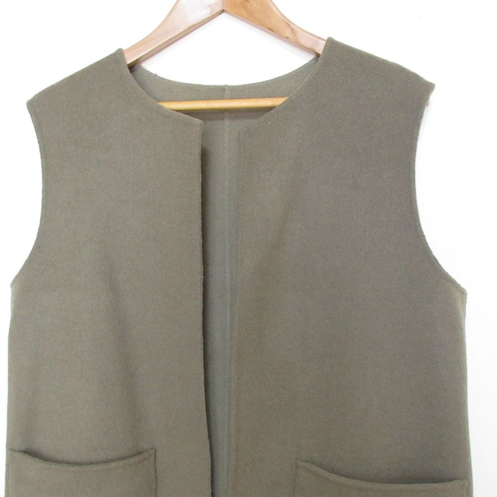 Other Other EPOCA THE SHOP Wool Long Vest Textile Outerwear E46411 DUTY FREE for USA Size ONE SIZE - 10 Thumbnail