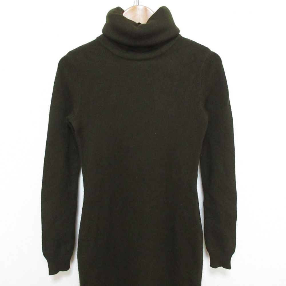Ralph Lauren Ralph Lauren Ralph Lauren Black Label Silk Angora Cashmere Blend Turtleneck Knit Dress Textile Dresses DUTY FREE for USA Size ONE SIZE - 3 Thumbnail