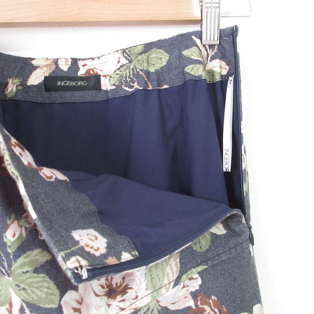Other Other Ingeborg Flower Print Long Skirt Textile Skirts DUTY FREE for USA Size ONE SIZE - 4 Thumbnail