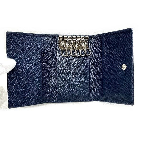 Bvlgari Bvlgari Bulgari Man Calf Leather Key Case Leather Key case 39318 DUTY FREE for USA