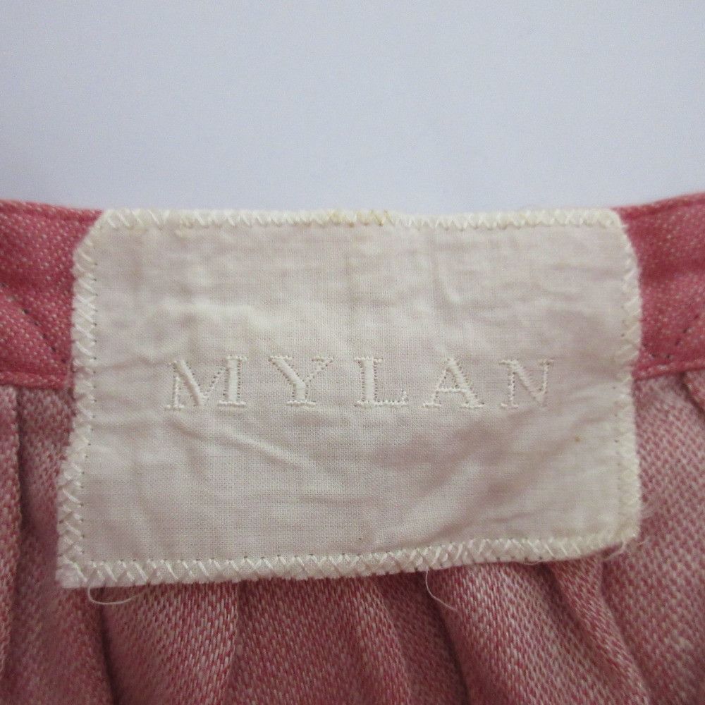 Other Other MYLAN Linen Off Shoulder Gathered Blouse Textile Tops DUTY FREE for USA Size ONE SIZE - 8 Thumbnail
