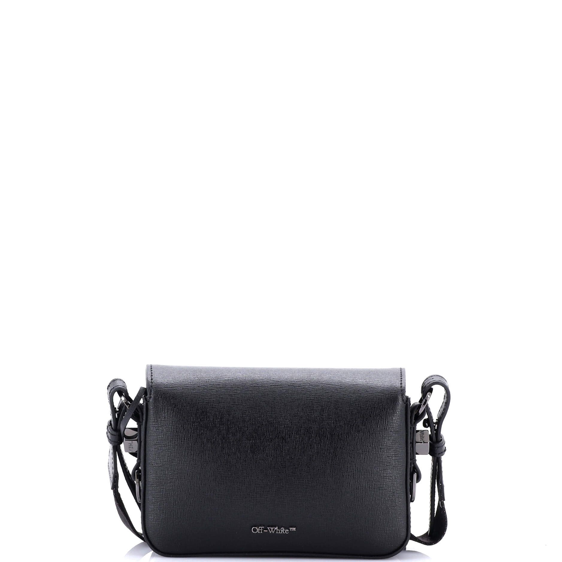 Off-White Binder Clip Flap Bag Size ONE SIZE - 3 Thumbnail