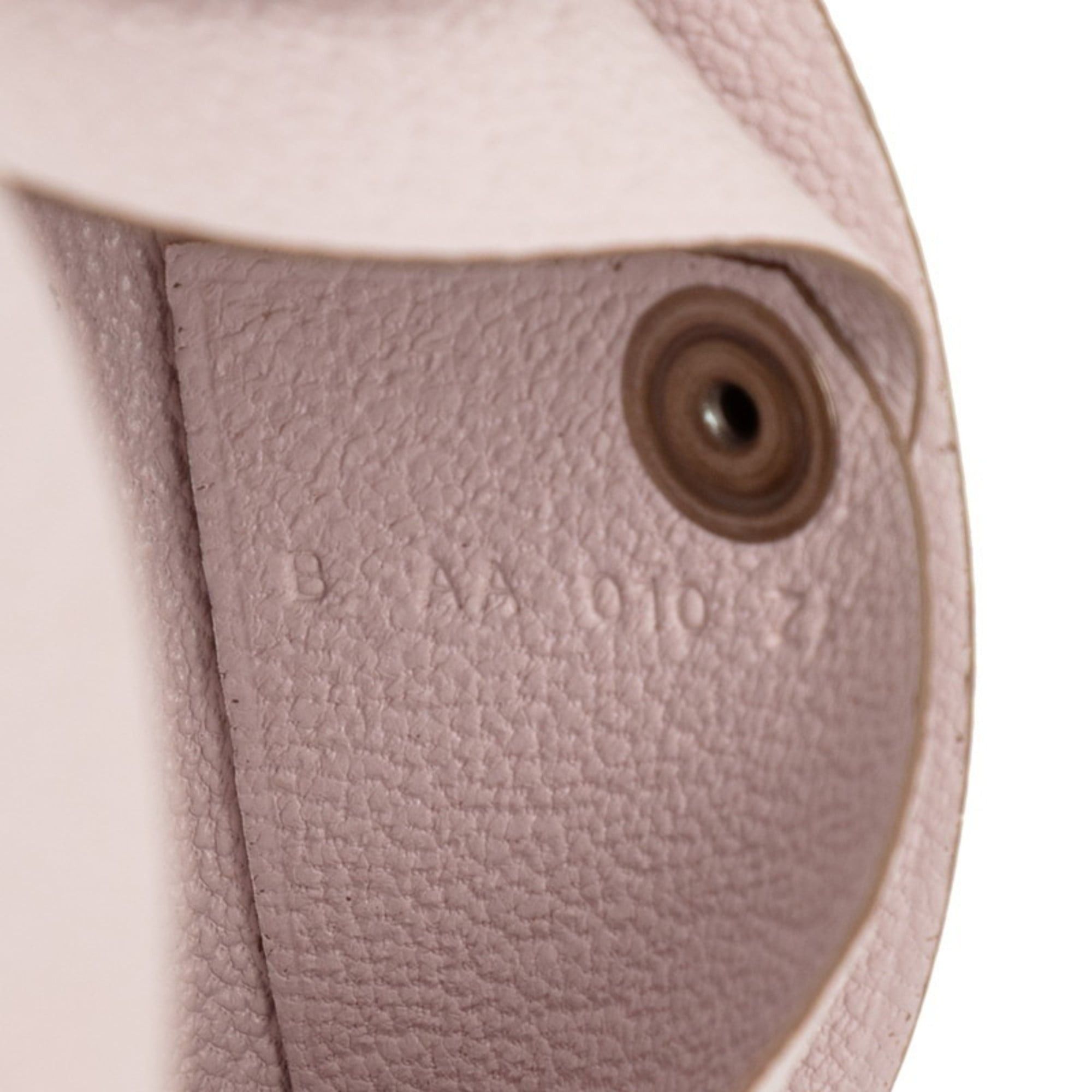 Hermes Hermes Hermès Calvi Business Card Case, Mauve Pale Pink Chevre Mysore, Women's Size ONE SIZE - 7 Thumbnail