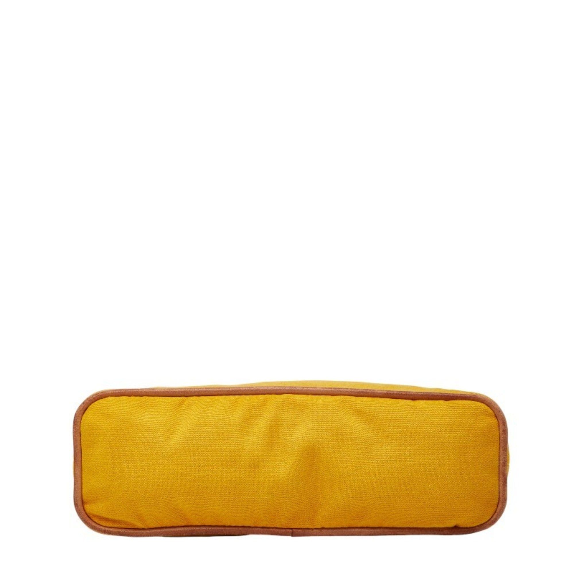 Hermes Hermes Bolide Pouch 25 Small Item Case Yellow Canvas Women's HERMES Size ONE SIZE - 3 Thumbnail