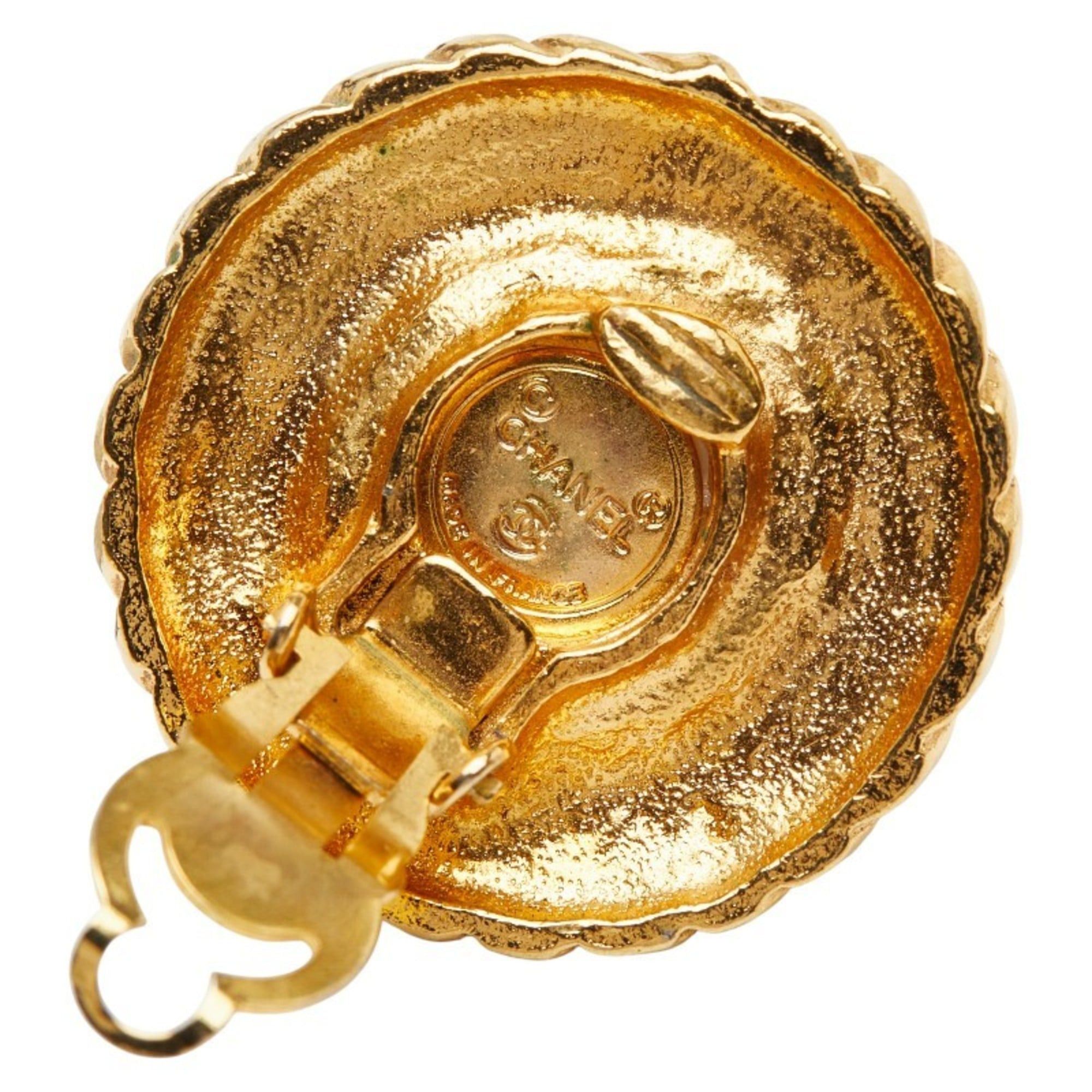 Chanel Chanel Earrings, Gold Plated, Faux Pearl, Women's, CHANEL Size ONE SIZE - 4 Thumbnail