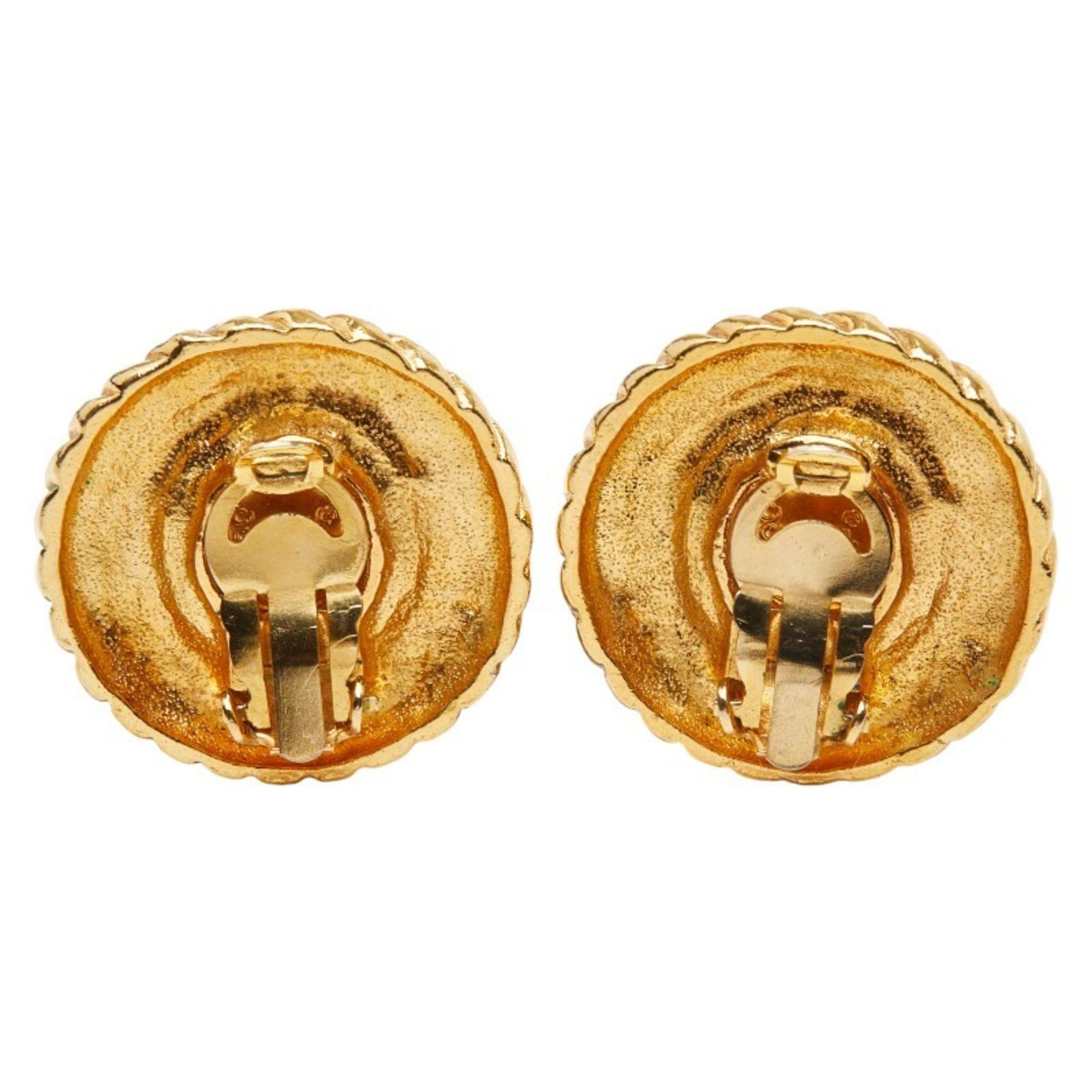 Chanel Chanel Earrings, Gold Plated, Faux Pearl, Women's, CHANEL Size ONE SIZE - 3 Thumbnail