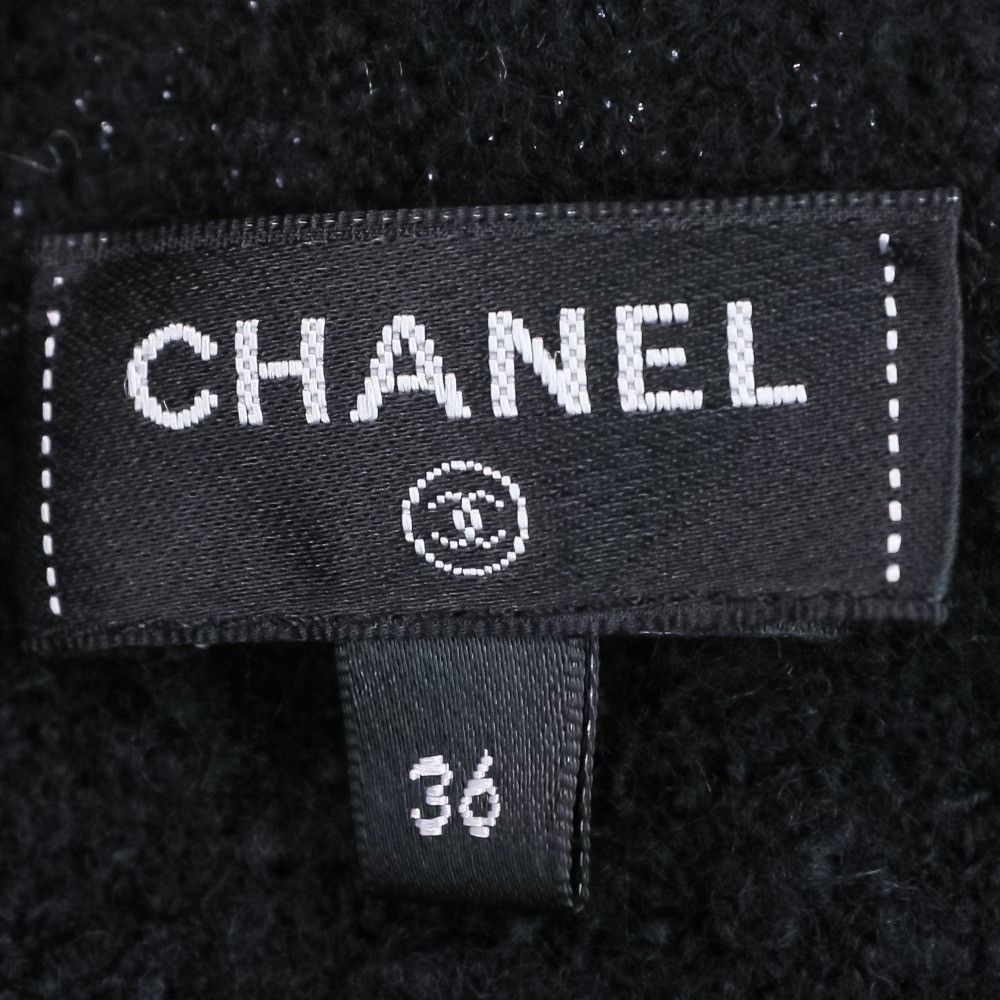Chanel Chanel Chanel Coco Mark Cashmere Dress Textile Dresses P73597 DUTY FREE for USA Size ONE SIZE - 11 Thumbnail