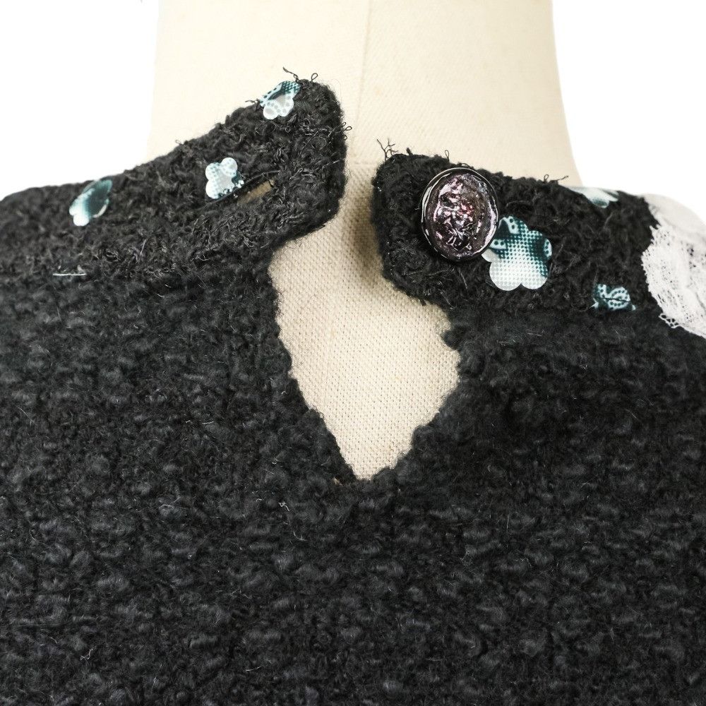 Chanel Chanel Chanel Coco Mark Cashmere Dress Textile Dresses P73597 DUTY FREE for USA Size ONE SIZE - 7 Thumbnail