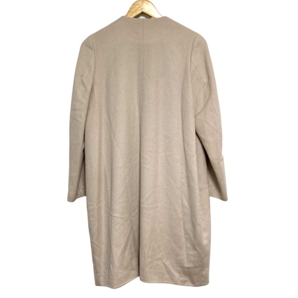 Other Other Barneys New York 100% Cashmere No Collar Long Coat Textile Outerwear DUTY FREE for USA Size ONE SIZE - 2 Thumbnail