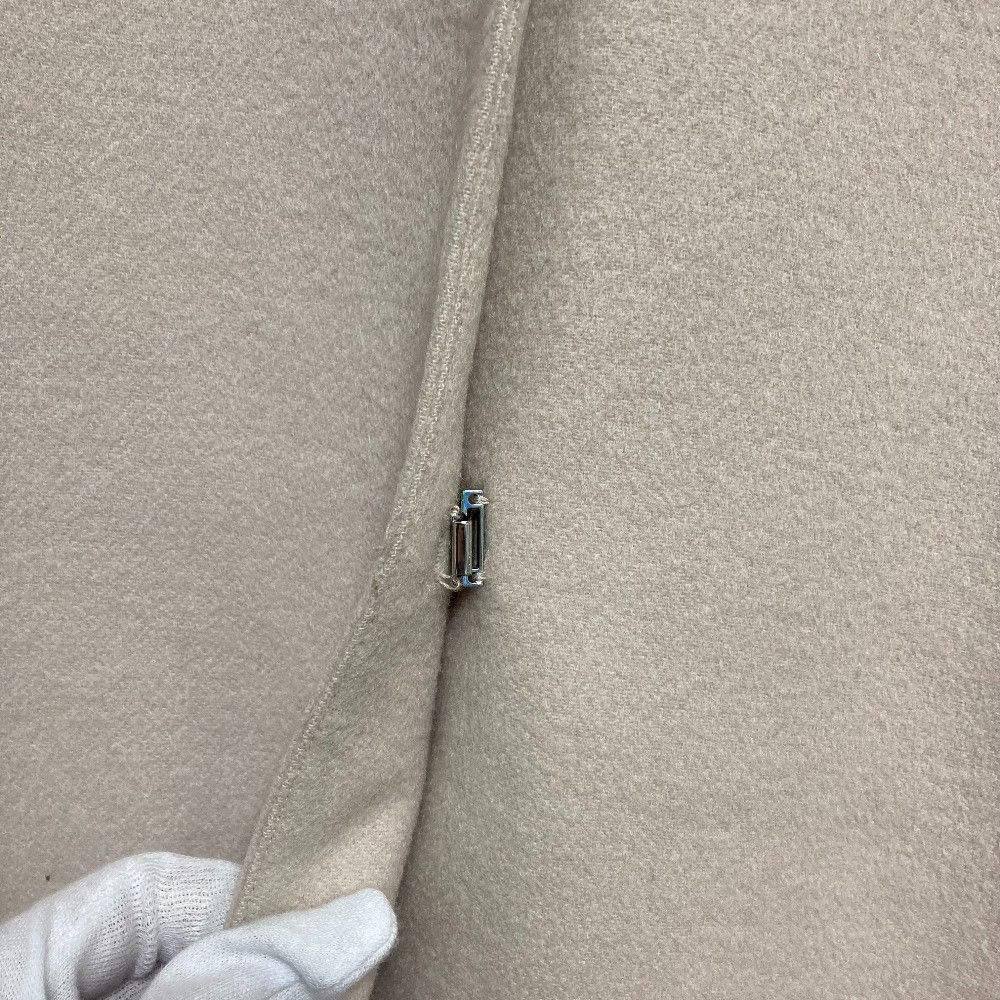 Other Other Barneys New York 100% Cashmere No Collar Long Coat Textile Outerwear DUTY FREE for USA Size ONE SIZE - 5 Thumbnail