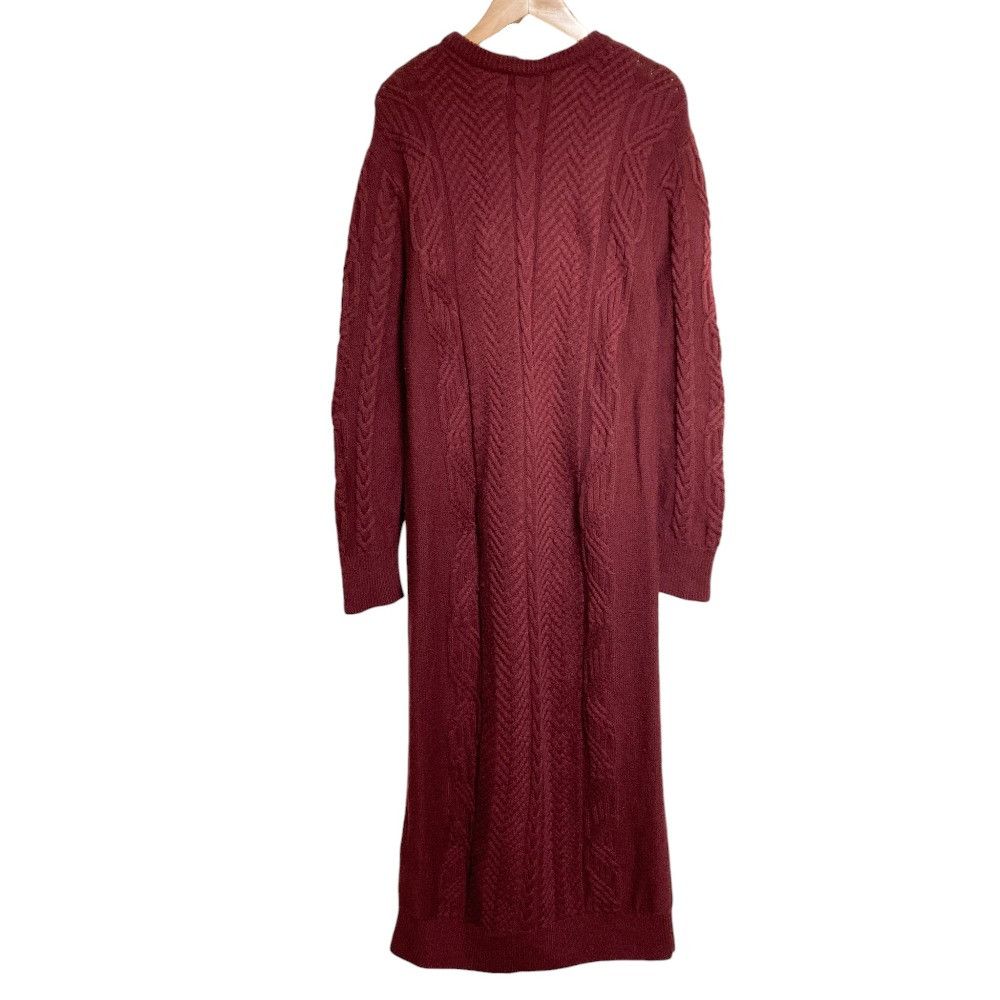 slip knit dress Bold Oversized Knit Dress and Slip main image 1