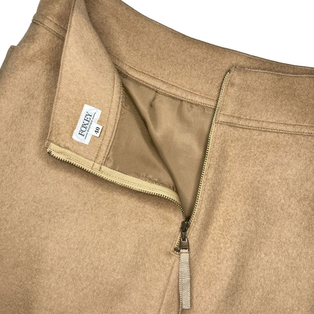 Other Other FOXEY Baby Camel Trapeze Skirt Textile Skirts DUTY FREE for USA Size ONE SIZE - 3 Thumbnail