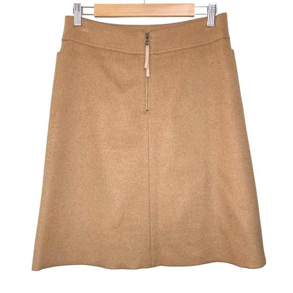 Other Other FOXEY Baby Camel Trapeze Skirt Textile Skirts DUTY FREE for USA Size ONE SIZE - 2 Thumbnail