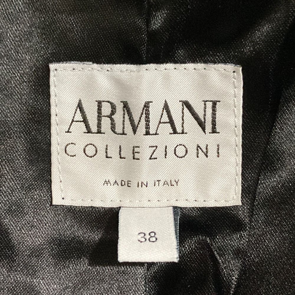 Armani Armani Armani Collezioni Rabbit Fur Drape Jacket Fur Outerwear DUTY FREE for USA Size ONE SIZE - 7 Thumbnail