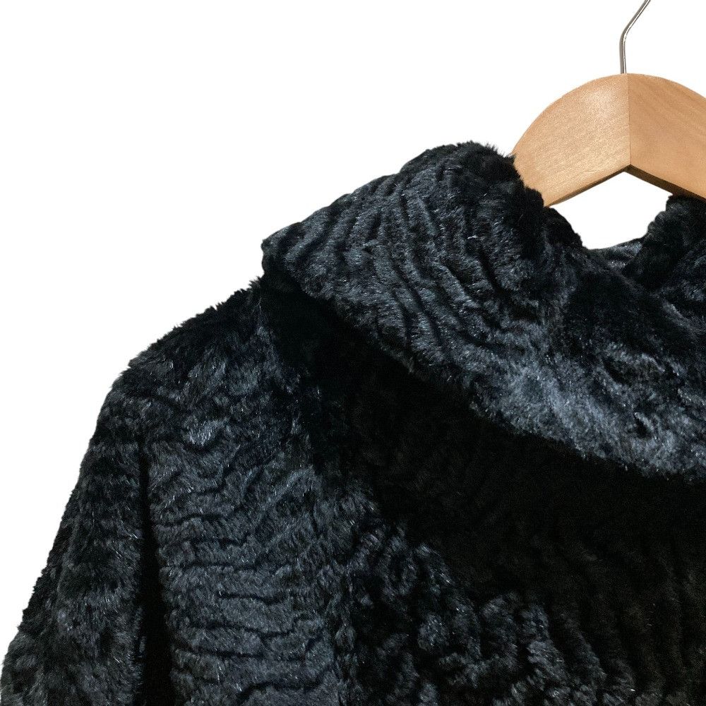Armani Armani Armani Collezioni Rabbit Fur Drape Jacket Fur Outerwear DUTY FREE for USA Size ONE SIZE - 2 Thumbnail