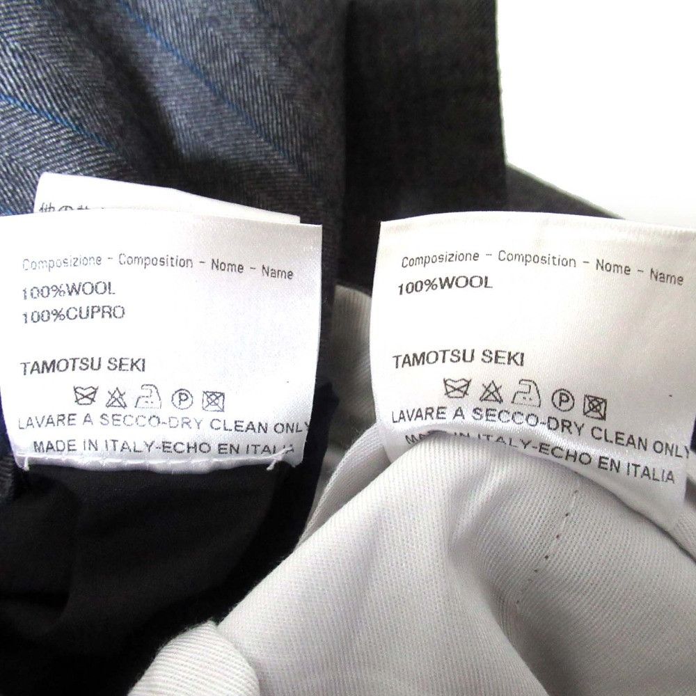 Other Other Brioni 3B Herringbone Pinstripe Suit Textile Suits DUTY FREE for USA Size ONE SIZE - 13 Thumbnail