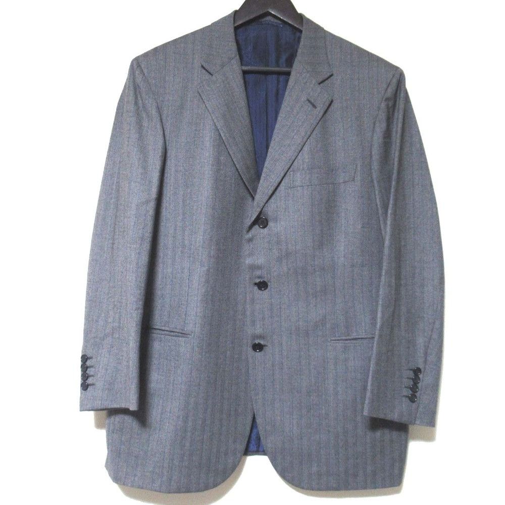 Other Other Brioni 3B Herringbone Pinstripe Suit Textile Suits DUTY FREE for USA Size ONE SIZE - 2 Thumbnail