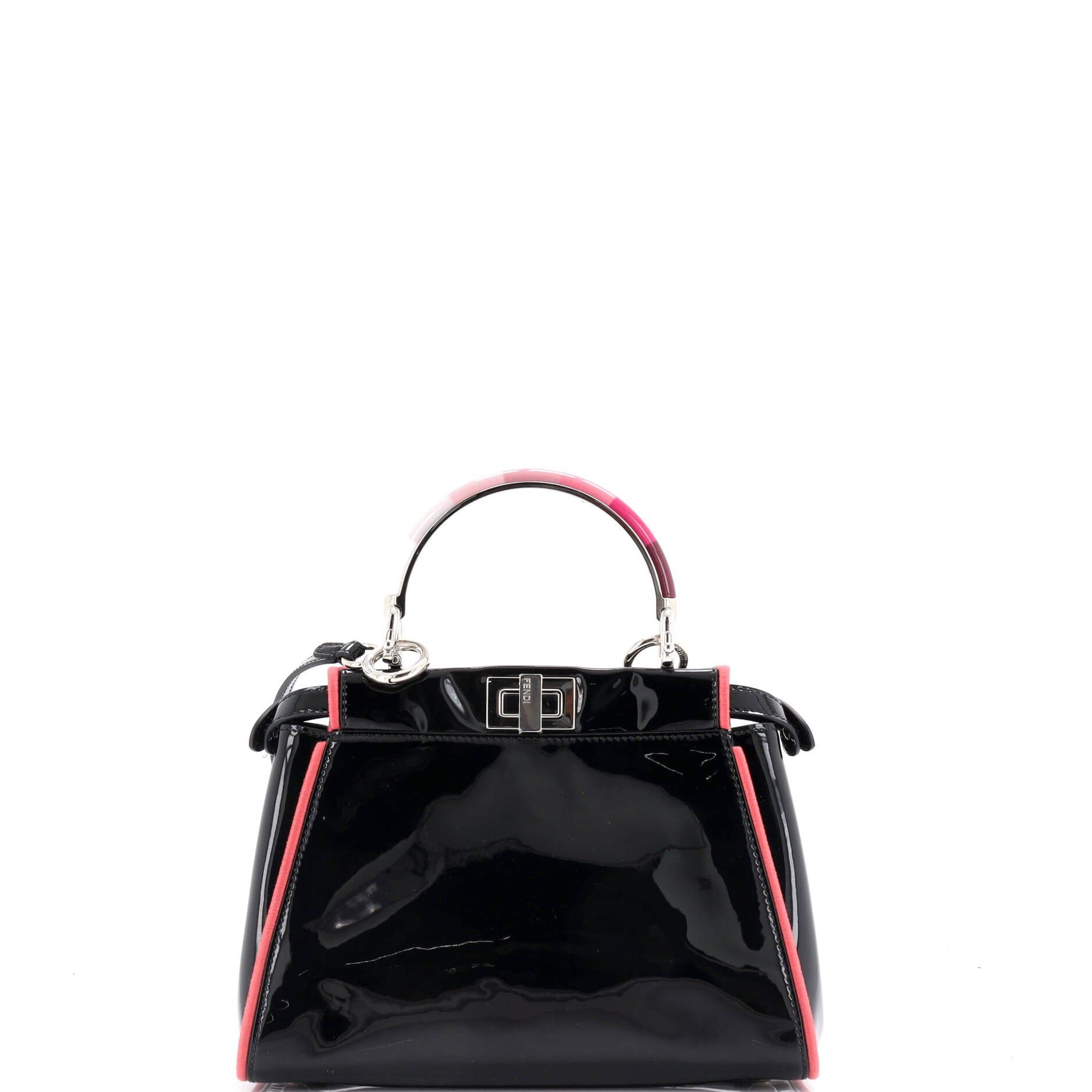 Fendi Resin Handle Peekaboo Bag Size ONE SIZE - 3 Thumbnail