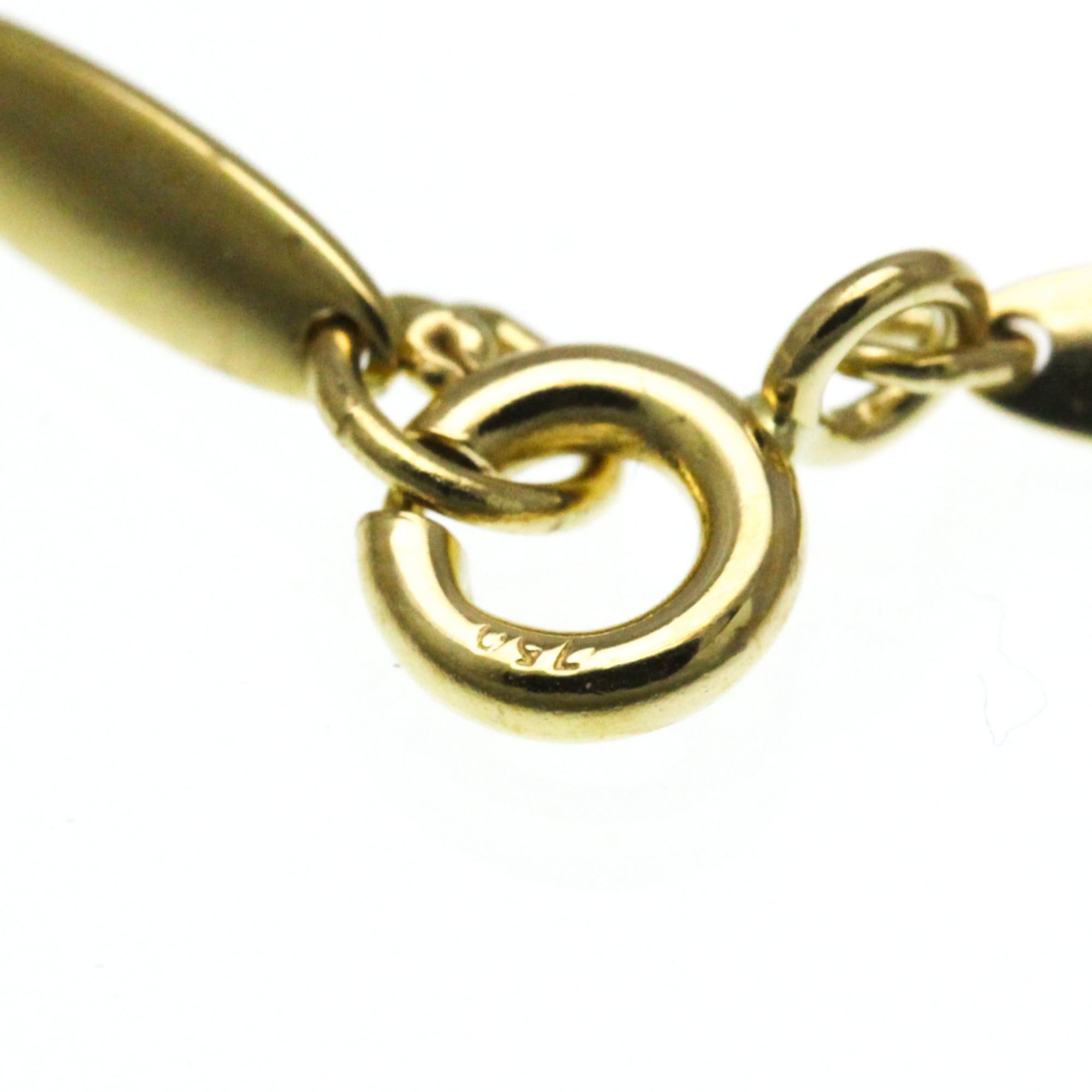 Tiffany & Co. Tiffany Open Heart Lock Crystal Necklace Yellow Gold (18K) Crystal Men,Women Fashion Pendant Necklace (Gold) Size ONE SIZE - 10 Thumbnail