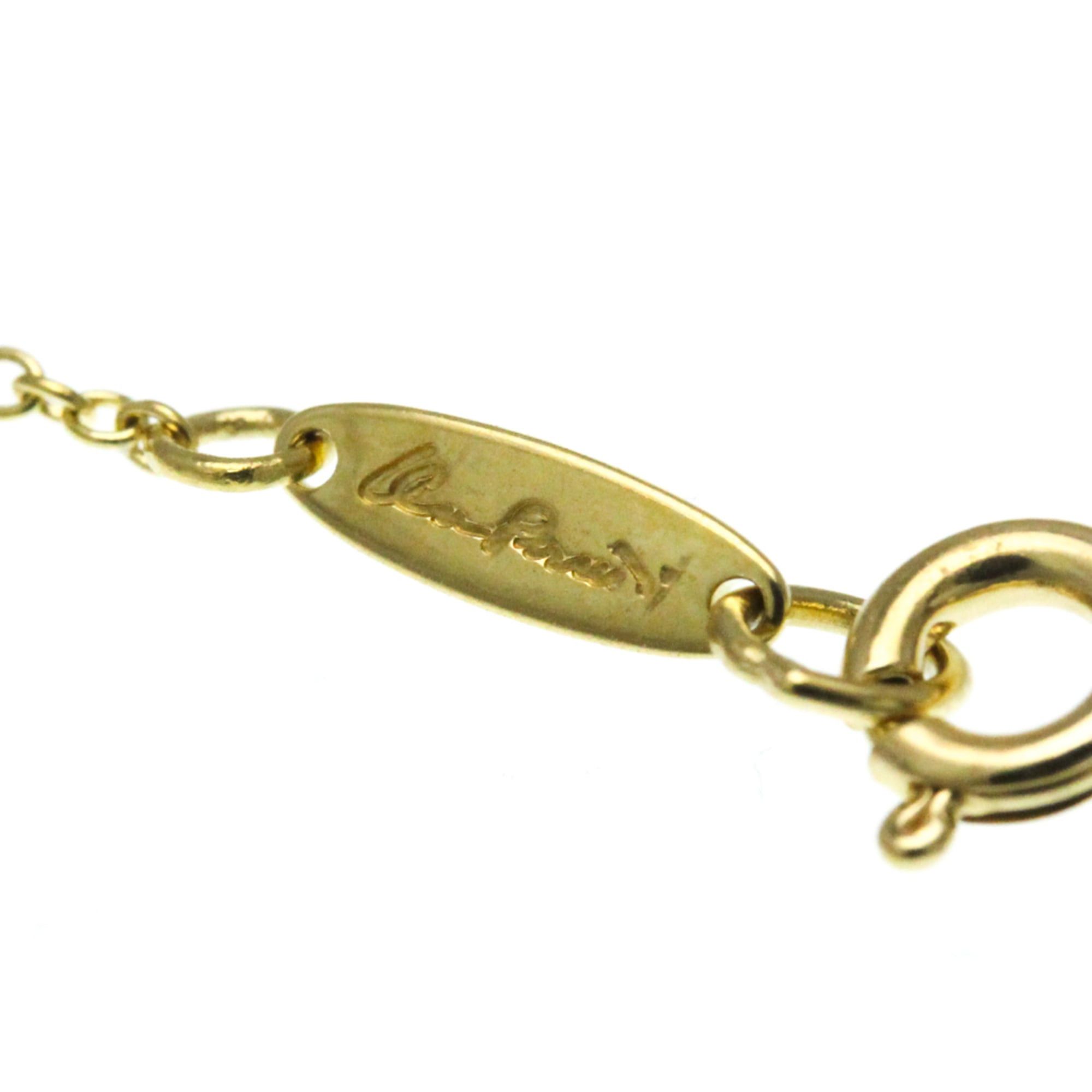 Tiffany & Co. Tiffany Open Heart Lock Crystal Necklace Yellow Gold (18K) Crystal Men,Women Fashion Pendant Necklace (Gold) Size ONE SIZE - 6 Thumbnail