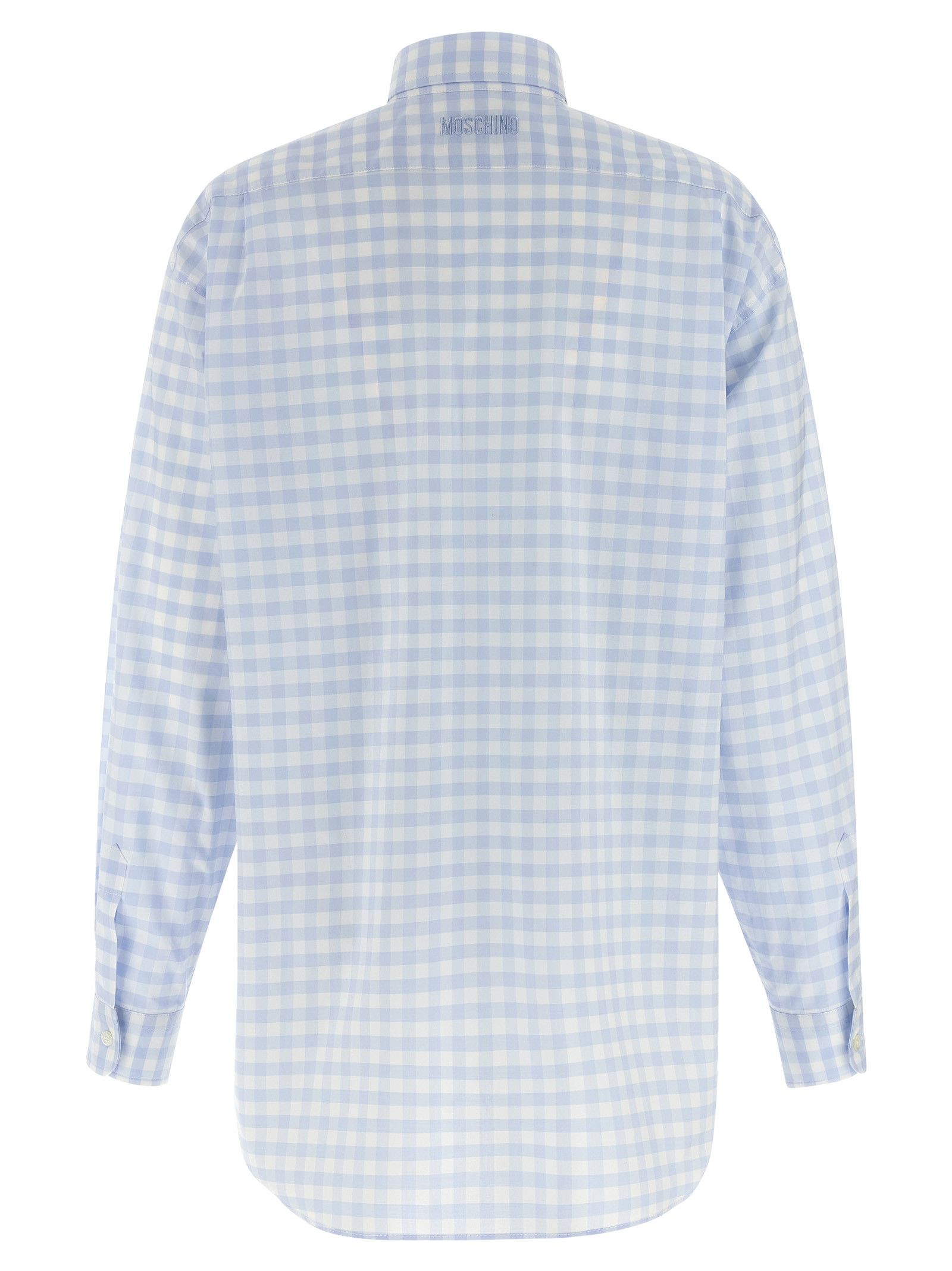 Moschino 'Heart' Vichy Shirt Size XS / US 0-2 / IT 36-38 - 2 Thumbnail
