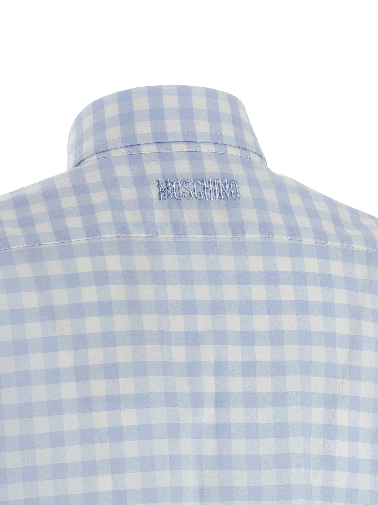 Moschino 'Heart' Vichy Shirt Size XS / US 0-2 / IT 36-38 - 5 Thumbnail