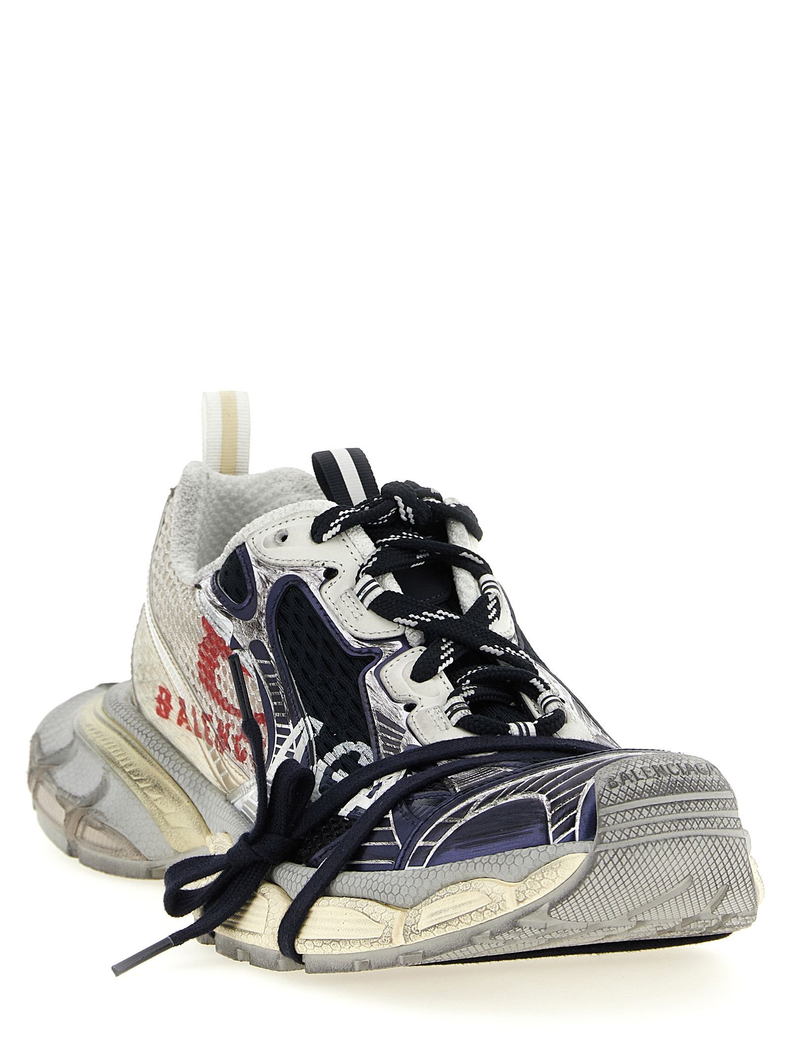 Balenciaga '3Xl Split Logo' Sneakers Size US 12 / EU 45 - 2 Thumbnail