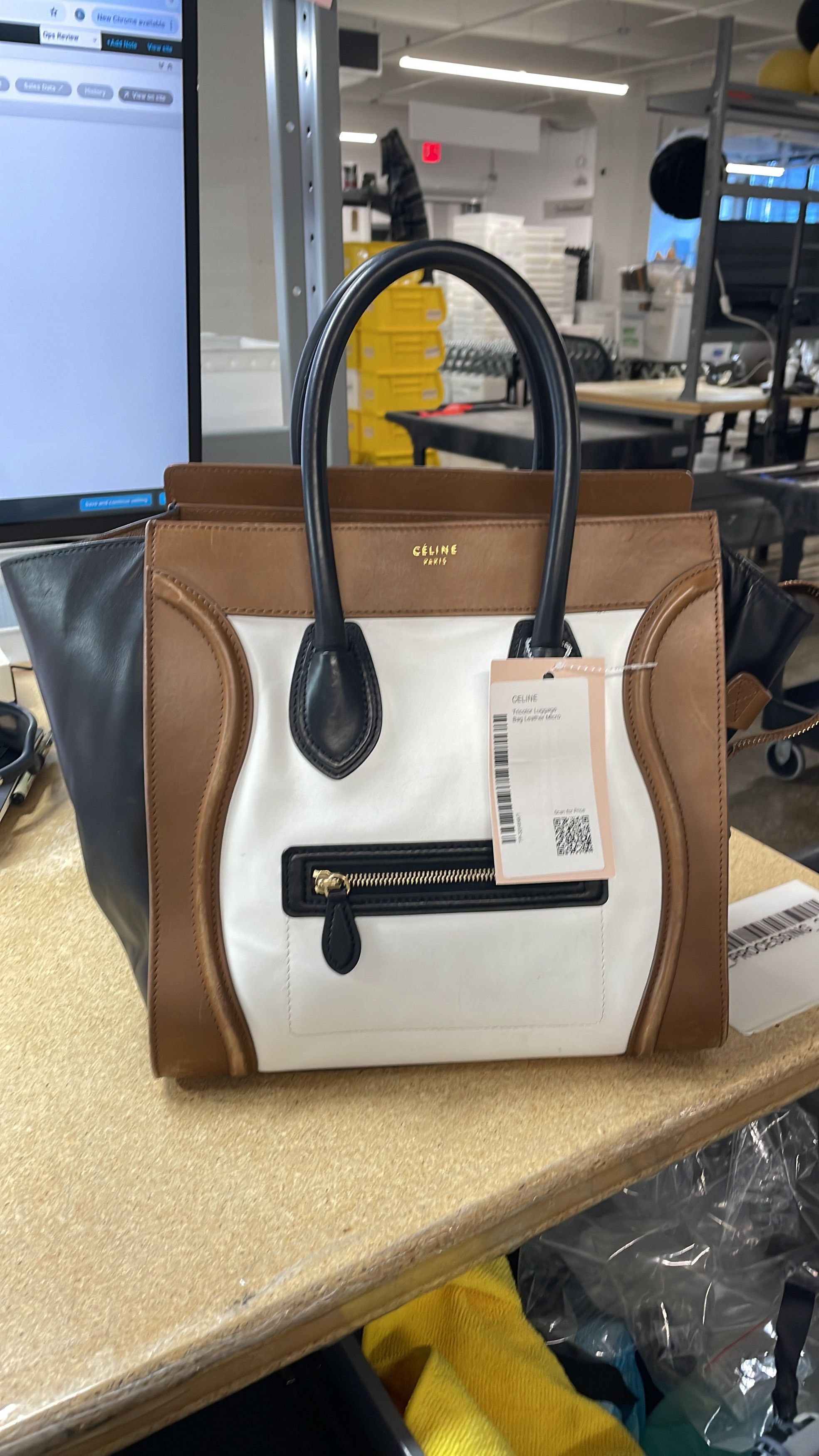 Celine Tricolor Luggage Bag Size ONE SIZE - 9 Thumbnail