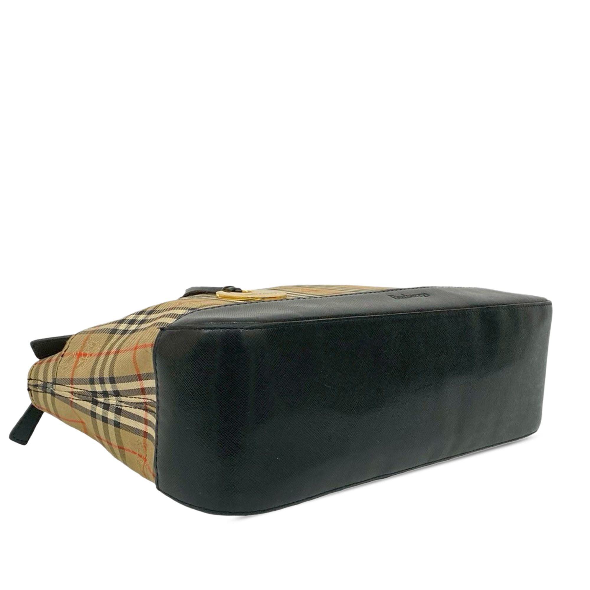 Burberry Burberry Haymarket Check Canvas Tote Size ONE SIZE - 3 Thumbnail