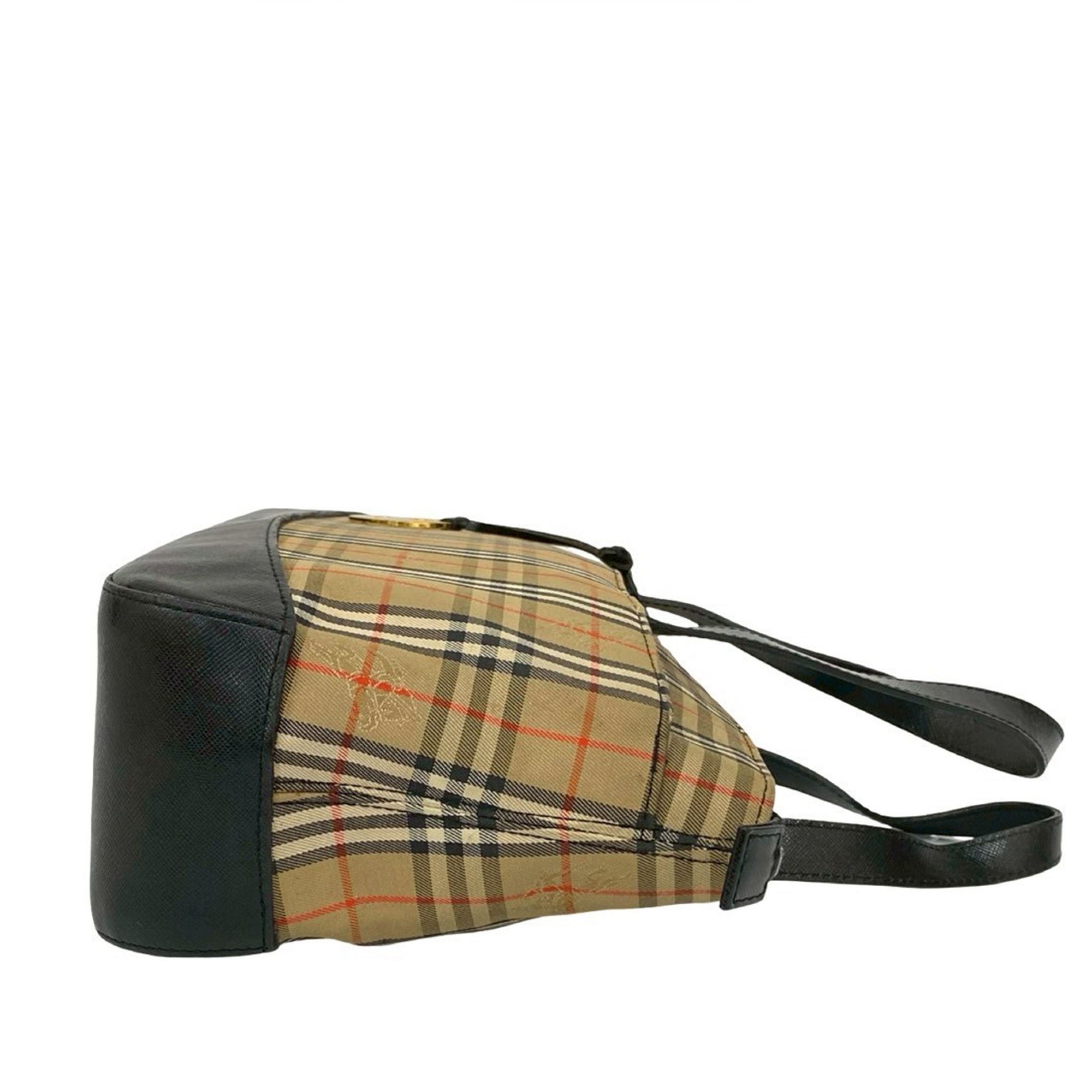Burberry Burberry Haymarket Check Canvas Tote Size ONE SIZE - 8 Thumbnail