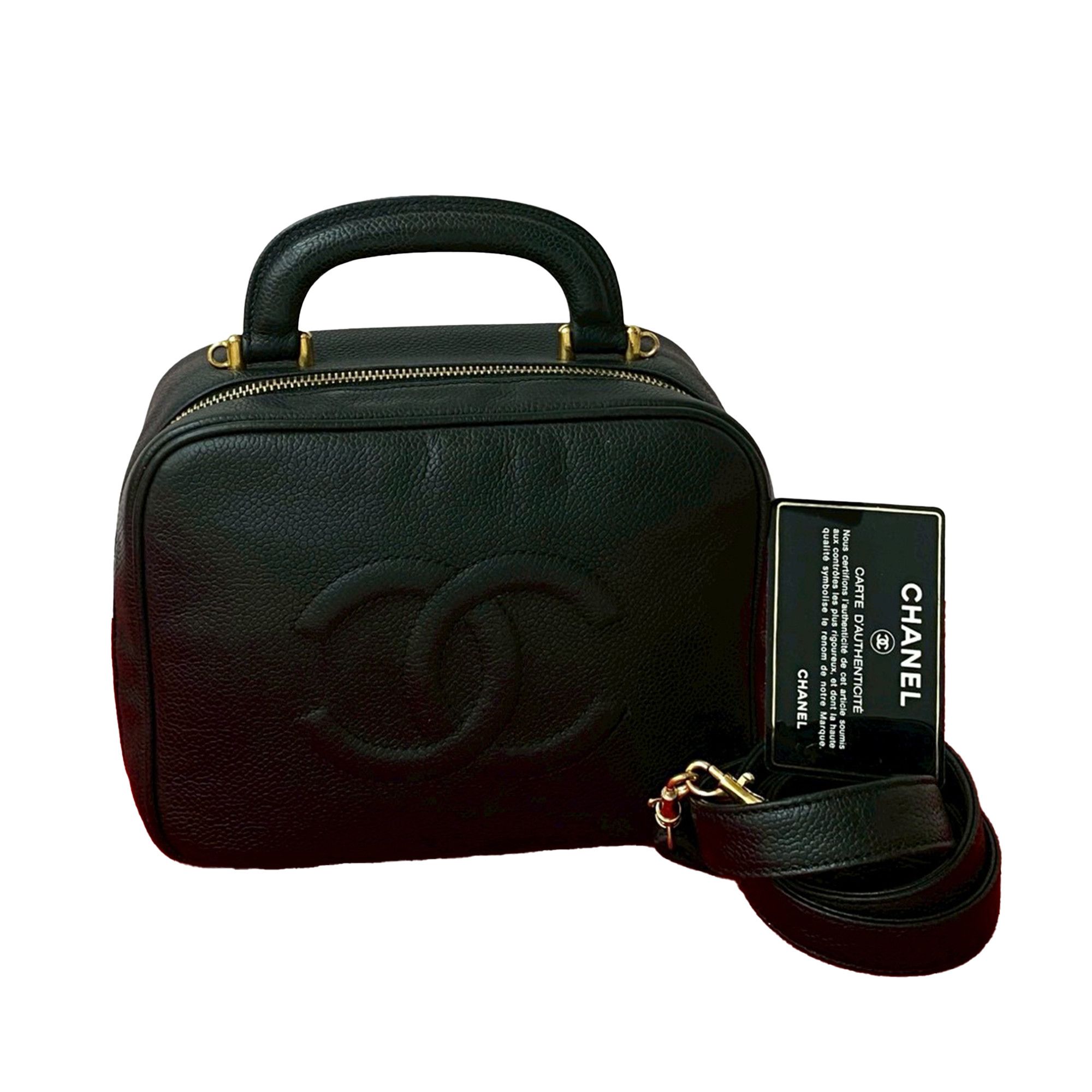 Chanel Chanel CC Caviar Vanity Case Size ONE SIZE - 10 Thumbnail