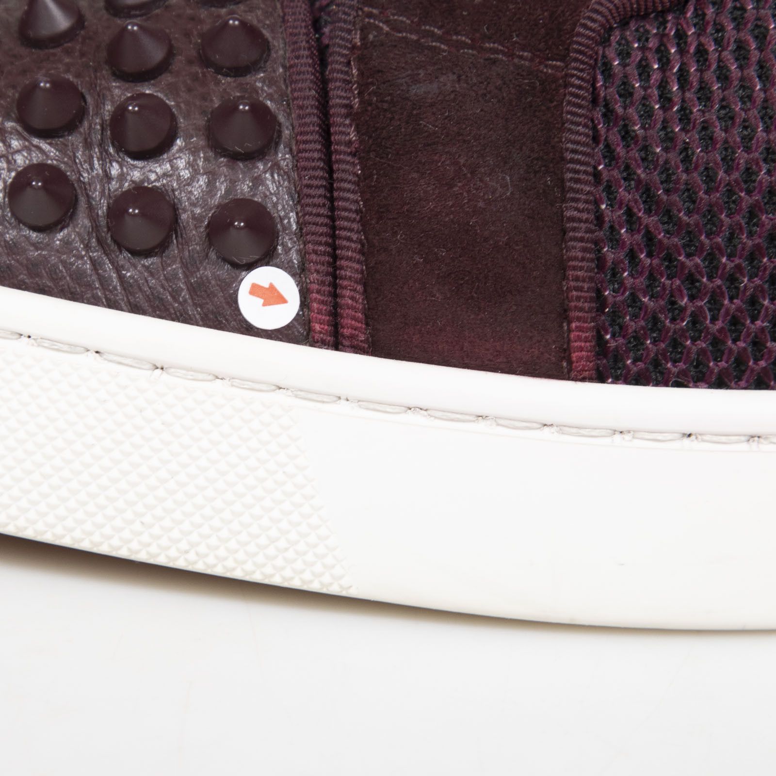 Christian Louboutin Purple Lou Spikes Orlato Trainers Size US 12 / IT 42 - 10 Thumbnail
