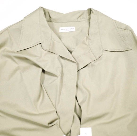 Dries Van Noten Dries Van Noten Dries Van Noten CLICK 8329 W.W.SHIRT Cotton Shirt Textile Tops 241-010752-8329-101 DUTY FREE for USA Size ONE SIZE - 6 Thumbnail