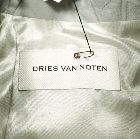 Dries Van Noten Dries Van Noten Dries Van Noten ROOLSY 9034 W.W.COAT Cotton Silk Blend Coat Textile Outerwear 242-010202-9034-012 DUTY FREE for USA Size ONE SIZE - 8 Thumbnail
