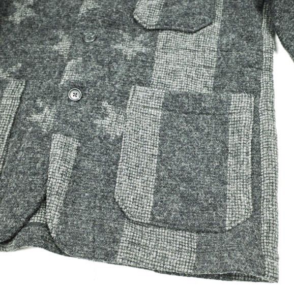 Engineered Garments Engineered Garments Engineered Garments × WOOLRICH BENSON JACKET Wool Jacket Textile Outerwear DUTY FREE for USA Size ONE SIZE - 4 Thumbnail