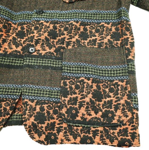 Engineered Garments Engineered Garments Engineered Garments Loiter Jacket Ethnic Floral Jacquard Jacket Textile Outerwear DUTY FREE for USA Size ONE SIZE - 5 Thumbnail