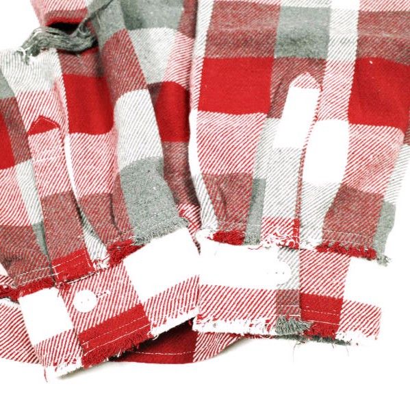 Other Other Danke Schon FLANNEL DAMAGE SHIRTS BLOCK Blended Long Sleeve Shirt Textile Tops UNS24033B-0DS DUTY FREE for USA Size ONE SIZE - 5 Thumbnail