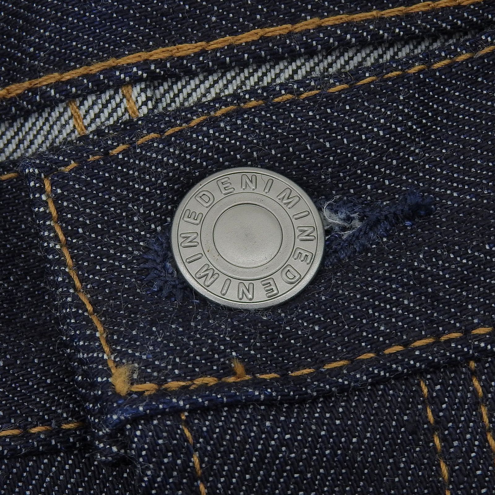 Other Other MINEDENIM S.Slim STR 5 Pocket Cotton Denim Pants Textile Jeans FPK111HSB DUTY FREE for USA Size ONE SIZE - 4 Thumbnail
