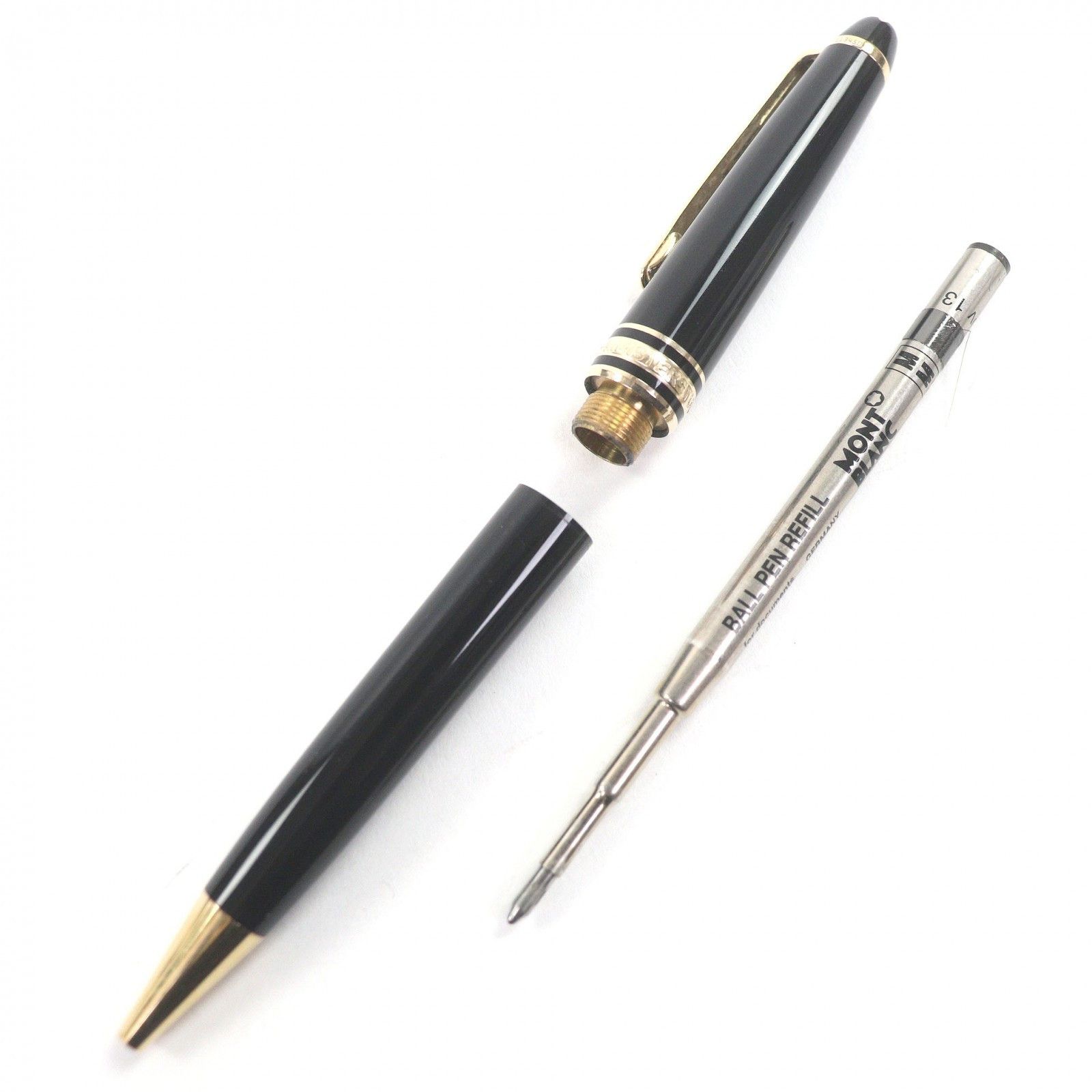 Montblanc Montblanc MONTBLANC Meisterstuck Ballpoint Pen Metal Pen DUTY FREE for USA Size ONE SIZE - 3 Thumbnail