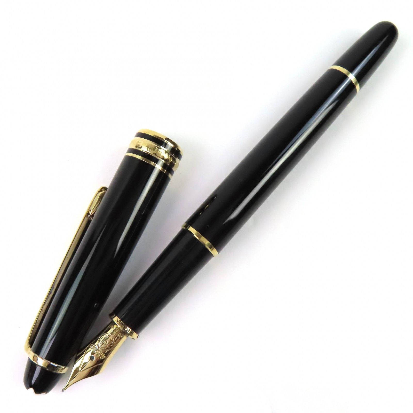 Montblanc Montblanc MONTBLANC Meisterstück 14K Fountain Pen Precious Metal Pen DUTY FREE for USA Size ONE SIZE - 2 Thumbnail