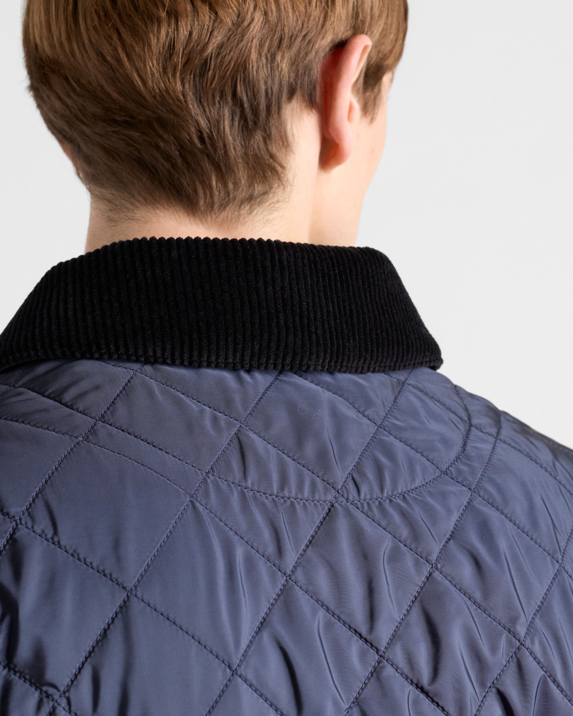 Prada $7.5K VALUE Quilted Re-Nylon jacket WITH removable inner vest Size US L / EU 52-54 / 3 - 3 Thumbnail