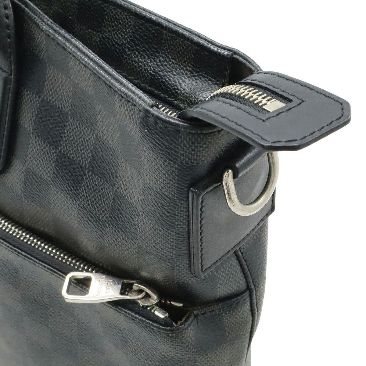 Louis Vuitton Louis Vuitton Louis Vuitton Damier Graphite Briefcase Textile Business Bag N41564 DUTY FREE for USA Size ONE SIZE - 4 Thumbnail