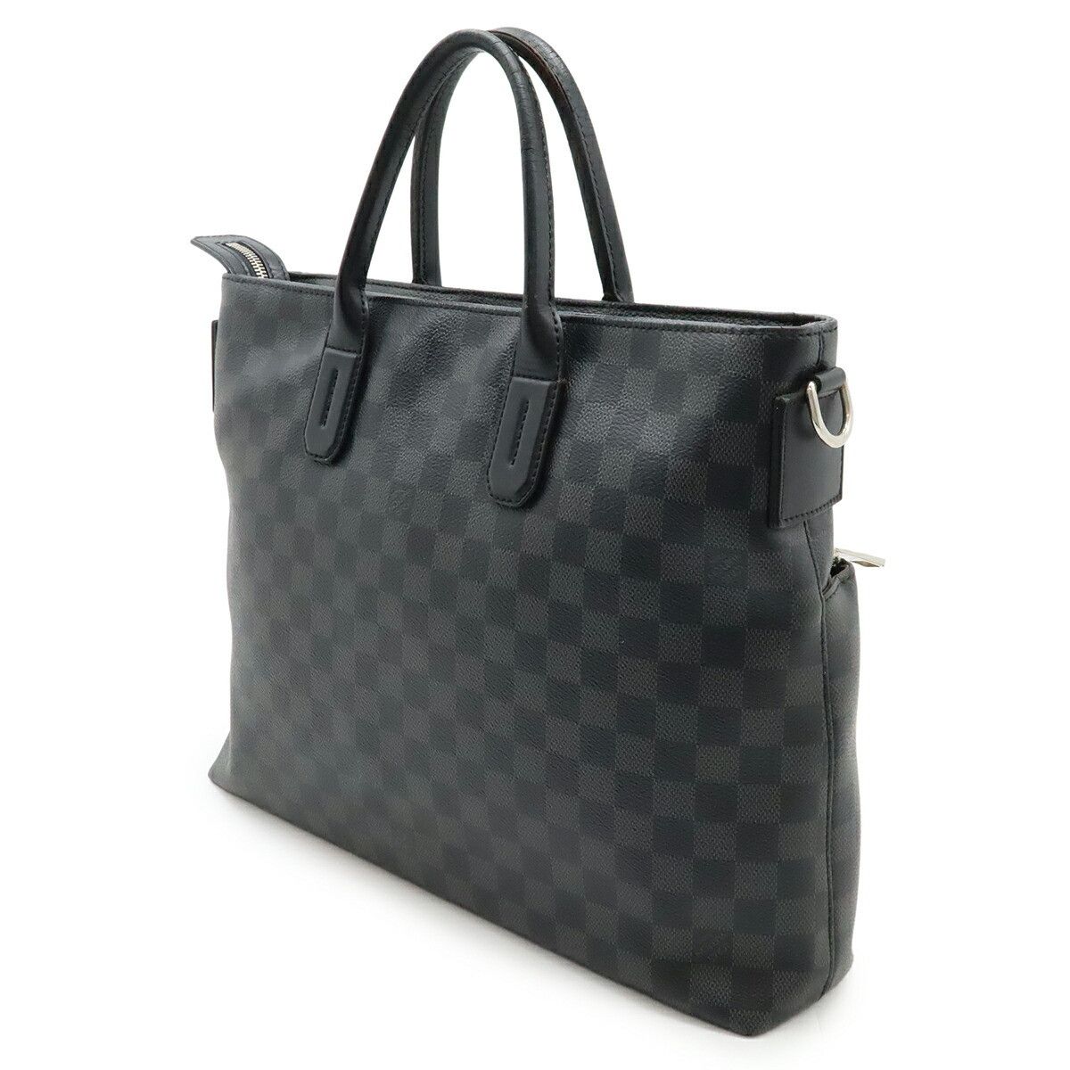 Louis Vuitton Louis Vuitton Louis Vuitton Damier Graphite Briefcase Textile Business Bag N41564 DUTY FREE for USA Size ONE SIZE - 2 Thumbnail