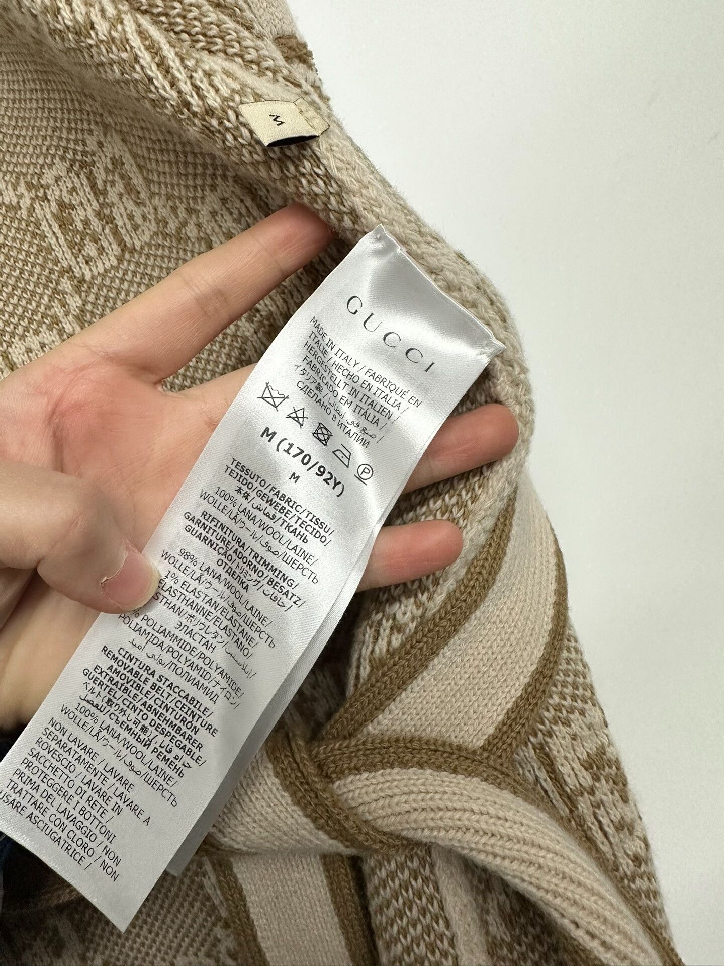 Gucci Gucci All-Over Print Coat M Size US M / EU 48-50 / 2 - 6 Thumbnail