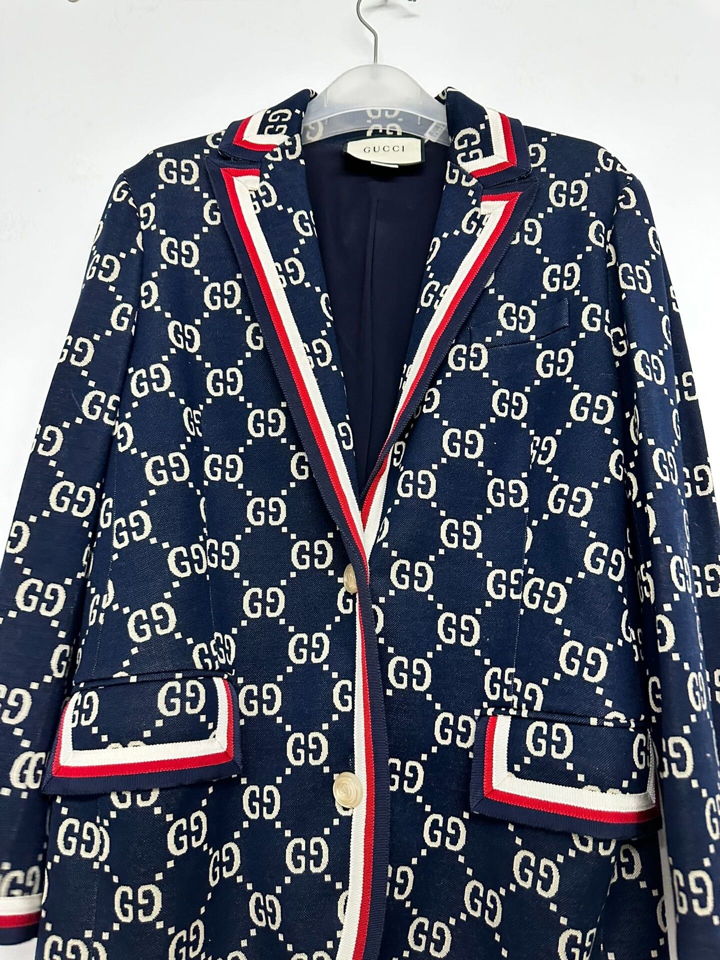 Gucci Gucci All-over Print Suit Jacket Size US M / EU 48-50 / 2 - 7 Thumbnail